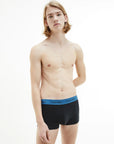 Calvin Klein Trunk Boxershorts 3-Pack in Rood, Groen, Blauw