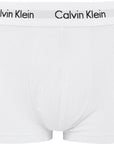 Calvin Klein Trunk Boxershorts 3-Pack in Wit, Rood, Blauw