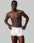 Calvin Klein Trunk Boxershorts 3-Pack in Wit, Rood, Blauw