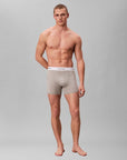 Calvin Klein Trunk Boxershorts 3-Pack in Grijs, Zwart, Wit