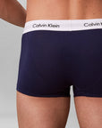 Calvin Klein Trunk Boxershorts 3-Pack in Wit, Rood, Blauw